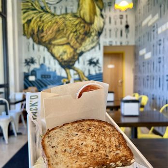 Crack’d Kitchen and Coffee - Coffee + breakfast with my fellow Elite, Nancy L. The Show Bird sandwich is bomb. Took half of the sandwich home it's so big! - Breakfast & Brunch Near Me - Plantation, Florida Crack’d Kitchen and Coffee - Coffee + breakfast with my fellow Elite, Nancy L. The Show Bird sandwich is bomb. Took half of the sandwich home it's so big! - Breakfast & Brunch Near Me - Plantation, Florida
