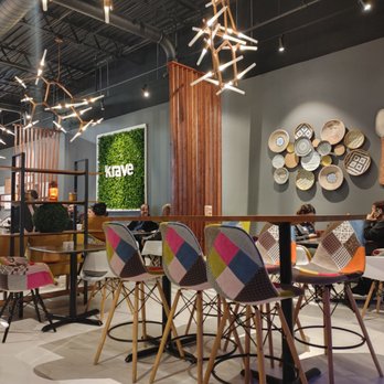 Krave Eatery - Beautiful interior design - Afghan Near Me - Alexandria, Virginia