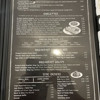 Grumpy's Restaurant - Menu - Breakfast & Brunch Near Me - Neptune Beach, Florida Grumpy's Restaurant - Menu - Breakfast & Brunch Near Me - Neptune Beach, Florida
