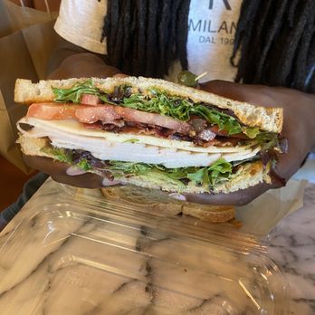 The Dez - SUPER THICK TURKEY SANDWICH - Coffee & Tea Near Me - Joshua Tree, California