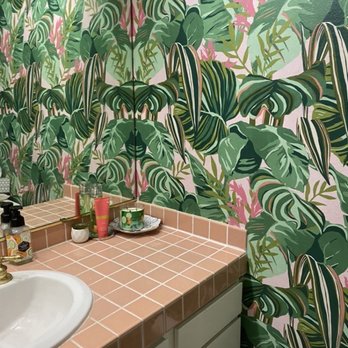 Koorosh LA Wallpaper - Wallpaper in bathroom- great job! - Wallpapering Near Me Koorosh LA Wallpaper - Wallpaper in bathroom- great job! - Wallpapering Near Me