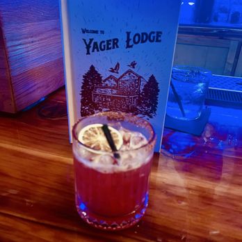 Yager Lodge &Rare - Custom drink with Tequila - Bars Near Me - Folsom, California