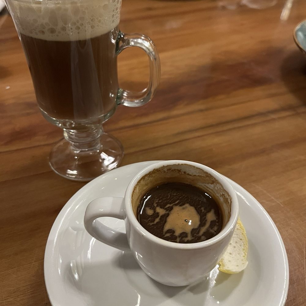 Trenasse - Cafe au lait and I think a lemon espresso? - Wine Bars Near Me - New Orleans, Louisiana Trenasse - Cafe au lait and I think a lemon espresso? - Wine Bars Near Me - New Orleans, Louisiana