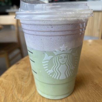 Starbucks - Lavender matcha - Coffee & Tea Near Me - Boston, Massachusetts