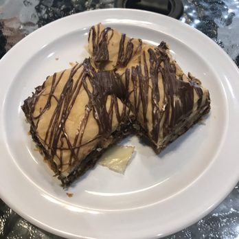 Pukhtun Afghan Cuisine - Chocolate Baklava - Afghan Near Me - New Brunswick, New Jersey Pukhtun Afghan Cuisine - Chocolate Baklava - Afghan Near Me - New Brunswick, New Jersey