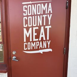 Exterior outside entrance of Sonoma County Meat Co - Santa Rosa, California Exterior outside entrance of Sonoma County Meat Co - Santa Rosa, California