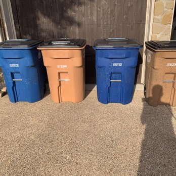 Austin Bin Wash - Our 4 bins. Austin Bin Wash did an AMAZING job! - Pressure Washers Near Me Austin Bin Wash - Our 4 bins. Austin Bin Wash did an AMAZING job! - Pressure Washers Near Me