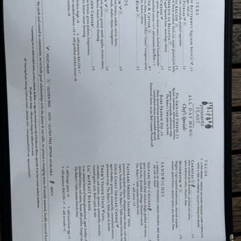 peasants FEAST - Menu - American Near Me - Solvang, California