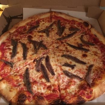 J & G Pizza - Take out - cheese pizza with anchovies (small). I think it's gross but my sister loves anchovies - Pizza Near Me - Brick, New Jersey J & G Pizza - Take out - cheese pizza with anchovies (small). I think it's gross but my sister loves anchovies - Pizza Near Me - Brick, New Jersey