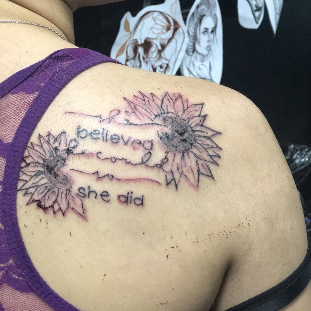 Recon Tattoo - 20 minutes after the tattoo - Tattoo Near Me - Fallbrook, California Recon Tattoo - 20 minutes after the tattoo - Tattoo Near Me - Fallbrook, California