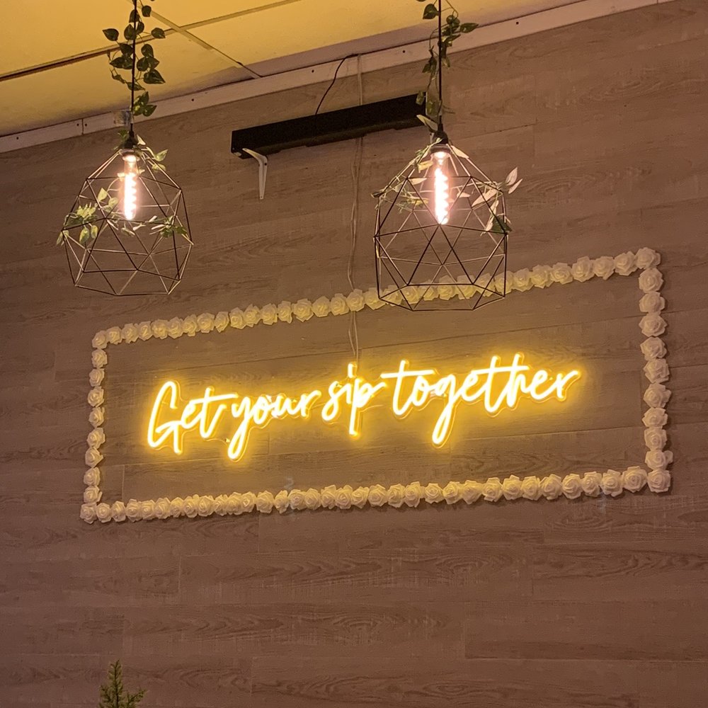Moshi Moshi Boba Cafe - Anything with a neon sign is automatically 10 times cuter - Bubble Tea Near Me - Greensboro, North Carolina Moshi Moshi Boba Cafe - Anything with a neon sign is automatically 10 times cuter - Bubble Tea Near Me - Greensboro, North Carolina