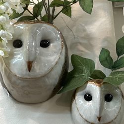 Secret Studio Store - Barn Owl Wall Planters at Secret Studio Store