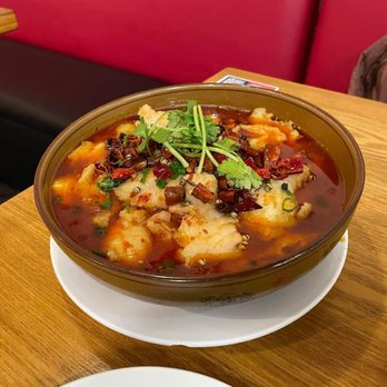 Spicy Chong Qing - Fish filet with hot sauce - Szechuan Near Me - Kent, Washington