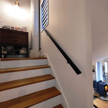 American Metal Works - Hand railing w/brackets - Metal Fabricators Near Me - White Plains, New York American Metal Works - Hand railing w/brackets - Metal Fabricators Near Me - White Plains, New York