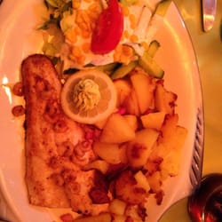 Restaurant Zum Klabautermann - Zanderfilet mit Bratkartoffeln