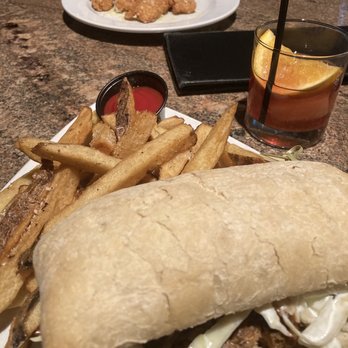 Babes Grill House - Pulled pork with fries and boneless garlic and parm wings - New American Near Me - Palmyra, Pennsylvania Babes Grill House - Pulled pork with fries and boneless garlic and parm wings - New American Near Me - Palmyra, Pennsylvania
