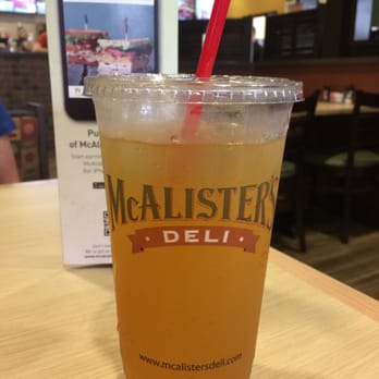 McAlister's Deli - Mango green tea - Salad Near Me - Shawnee, Kansas McAlister's Deli - Mango green tea - Salad Near Me - Shawnee, Kansas