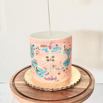 Sweet Traders - Vintage Disneyland inspired cake - Bakeries Near Me - Huntington Beach, California Sweet Traders - Vintage Disneyland inspired cake - Bakeries Near Me - Huntington Beach, California