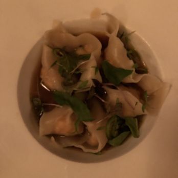 Restaurant August - hot & sour shrimp dumplings - New American Near Me - New Orleans, Louisiana Restaurant August - hot & sour shrimp dumplings - New American Near Me - New Orleans, Louisiana