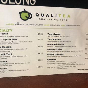 QualiTea - Bubble Tea Near Me - San Francisco, California QualiTea - Bubble Tea Near Me - San Francisco, California