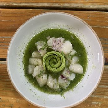 Holbox - Scallop aguachile - Latin American Near Me - Los Angeles, California Holbox - Scallop aguachile - Latin American Near Me - Los Angeles, California