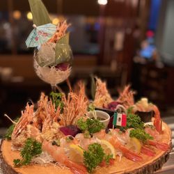 Choya Japanese Cuisine - Amaebi shrimp platter