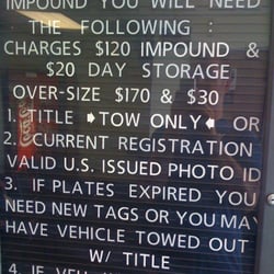 Sheriff - 5160 York Street Impound lot - Denver, CO