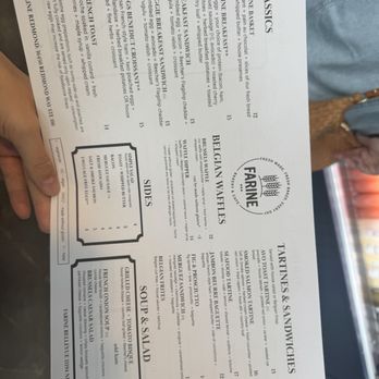Farine Bakery & Cafe - Menu - Bakeries Near Me - Redmond, Washington Farine Bakery & Cafe - Menu - Bakeries Near Me - Redmond, Washington