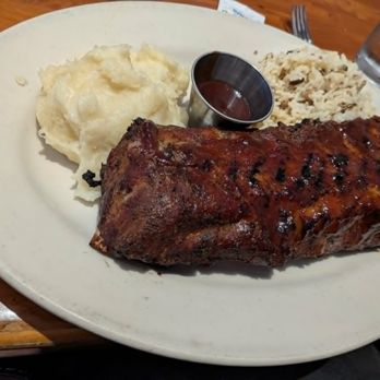 Black Angus Steakhouse - ribs with sides - Steakhouses Near Me - Burbank, California
