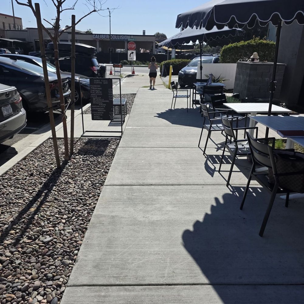 Saint Coco Coffee Bar - Outdoor seating area - Coffee & Tea Near Me - San Diego, California Saint Coco Coffee Bar - Outdoor seating area - Coffee & Tea Near Me - San Diego, California