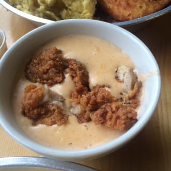 Biscuit Head - The Fried Chicken Gravy is my favorite side. Just enough spice to wake up the brain. - Cafes Near Me - Asheville, North Carolina
