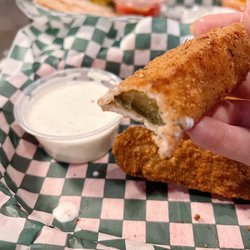 Vine Tavern & Eatery - Coralville - Fried Pickles Basket