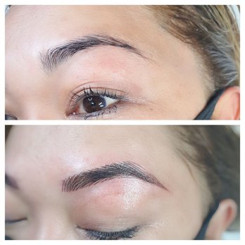 San Beaute' - Hairstroke Brows by machine - Permanent Makeup Near Me - Orange, California San Beaute' - Hairstroke Brows by machine - Permanent Makeup Near Me - Orange, California