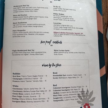 The Beach House - Menu 9/2023 - Asian Fusion Near Me - Koloa, Hawaii The Beach House - Menu 9/2023 - Asian Fusion Near Me - Koloa, Hawaii