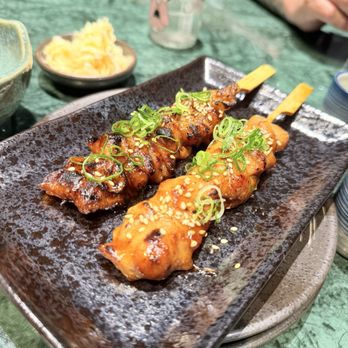 Nori Bar - Waikiki - Skewers. Skin could've been cooked a little more crispy. - Sushi Bars Near Me - Honolulu, Hawaii Nori Bar - Waikiki - Skewers. Skin could've been cooked a little more crispy. - Sushi Bars Near Me - Honolulu, Hawaii