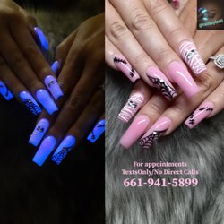 Message me for appointments and/or questions. To see more of my work find mecon instagram: @nailsbykrsti.