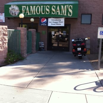 Famous Sam's - the entrance to the restaurant - Sports Bars Near Me - Tucson, Arizona Famous Sam's - the entrance to the restaurant - Sports Bars Near Me - Tucson, Arizona