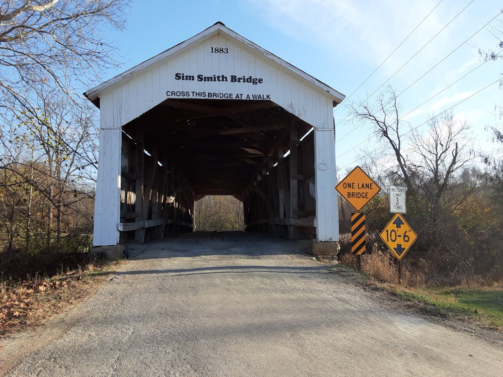 SIM SMITH COVERED BRIDGE Updated June 2024 4966 W 40N, Montezuma