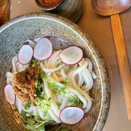 Cold Vegetarian Udon Cold Vegetarian Udon