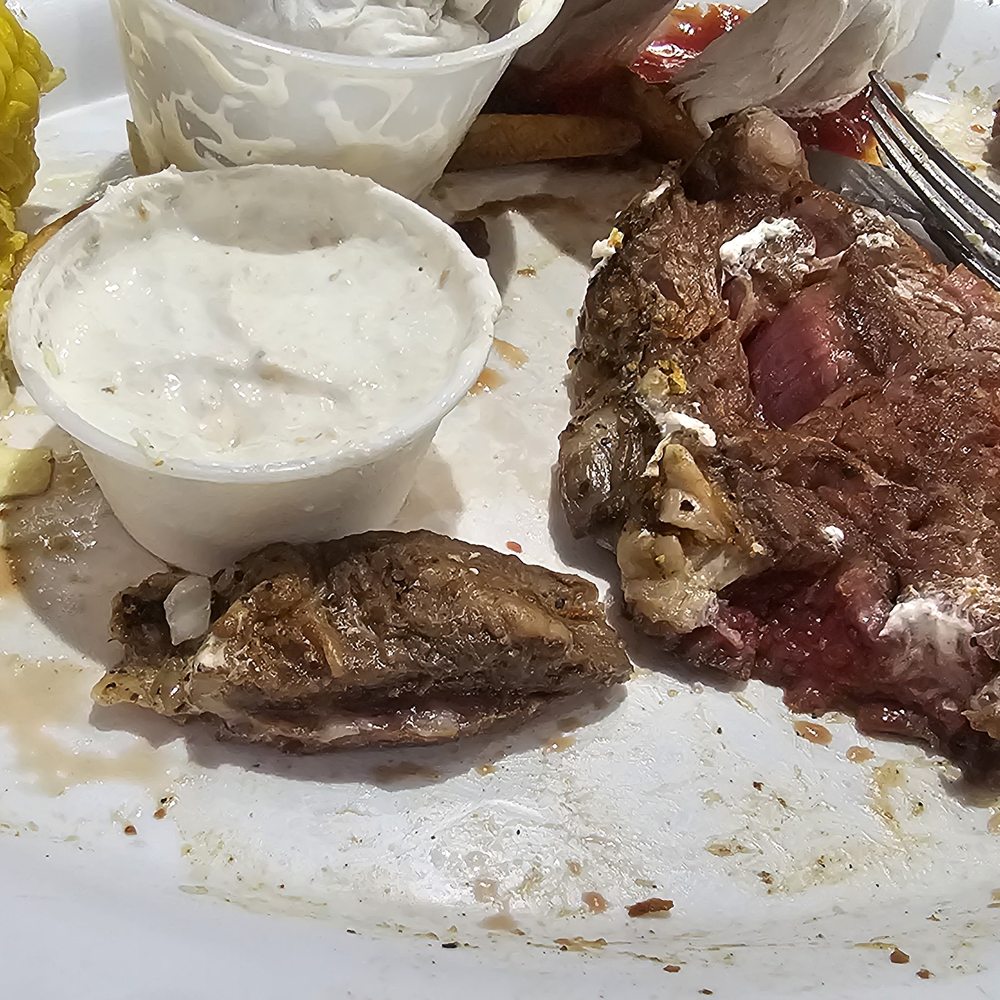 Derby Grille - Medium Prime Rib dinner. Tasted the same way it looks. - American Near Me - Berthoud, Colorado Derby Grille - Medium Prime Rib dinner. Tasted the same way it looks. - American Near Me - Berthoud, Colorado