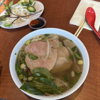 Pho America Vietnamese Cuisine - I got a Rare Steak, Meatballs, Tendon, and Flank. I also order an eggrolls togo. - Vietnamese Near Me - Long Beach, California Pho America Vietnamese Cuisine - I got a Rare Steak, Meatballs, Tendon, and Flank. I also order an eggrolls togo. - Vietnamese Near Me - Long Beach, California