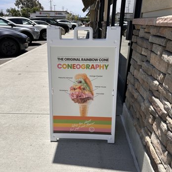 The Original Rainbow Cone - Entering - Ice Cream & Frozen Yogurt Near Me - Cypress, California The Original Rainbow Cone - Entering - Ice Cream & Frozen Yogurt Near Me - Cypress, California
