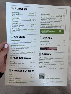 Menu photo 2 Shake Shack Shops at Stone Bridge Cheshire, CT Menu photo 2 Shake Shack Shops at Stone Bridge Cheshire, CT