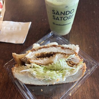 Sando Satori - Chicken Katsu sando - Sandwiches Near Me - Katy, Texas