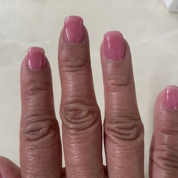 Simply Nail Bar - Gel builder with 2 coats of polish.  Really happy with outcome. - Nail Salons Near Me - Brea, California