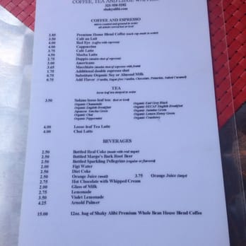 Shaky Alibi - Coffee & Tea Near Me - Los Angeles, California