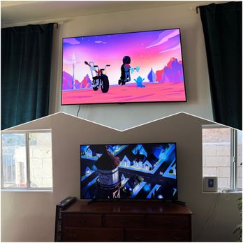 Quick Help - TV mount and curtain rod installation - Handyman Near Me