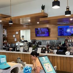 White Rhino Coffee - Front counter