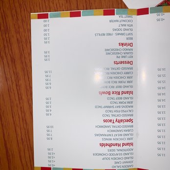 Virgin Island Thyme - Menu - Caribbean Near Me - Orlando, Florida