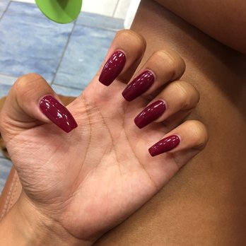 The Nail Spa - I got a fill done by Mia, coffin shape with gel - Nail Salons Near Me - Pico Rivera, California The Nail Spa - I got a fill done by Mia, coffin shape with gel - Nail Salons Near Me - Pico Rivera, California